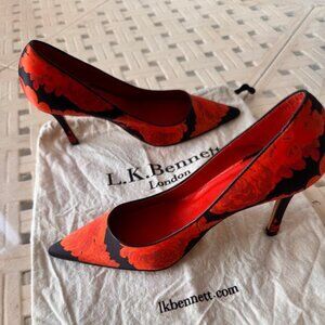 L K Bennett London high heeled shoes. Chinese New Year perfection